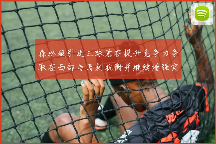 森林狼引进三球意在提升竞争力争取在西部与马刺抗衡并继续增强实力